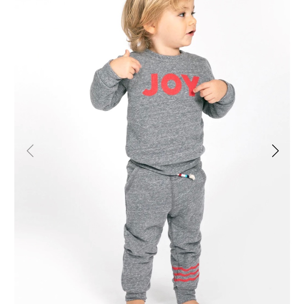 Sol Angeles Joy Sweatsuit Size 12-18 Months Christmas
